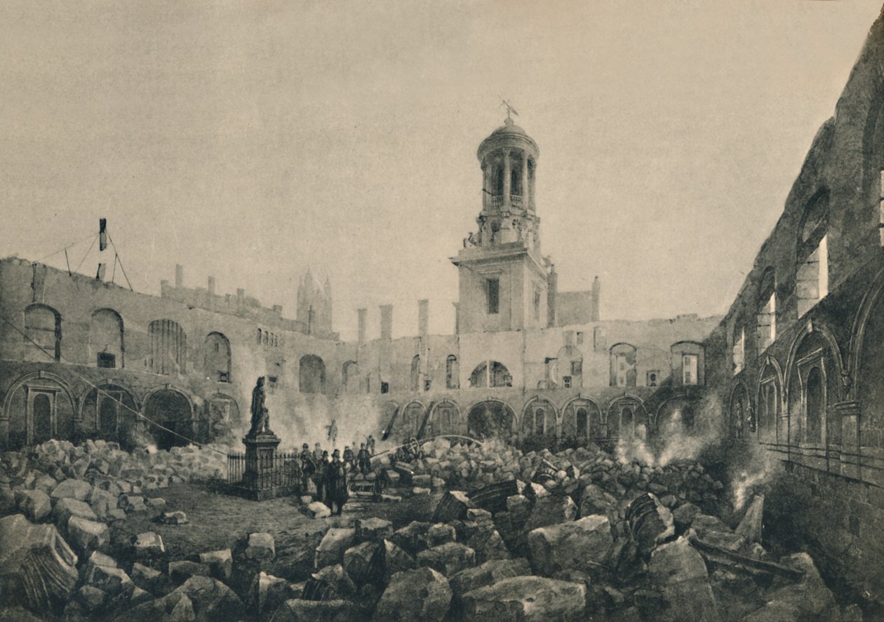 The Second Royal Exchange After the Fire in 1838, 1928 by Unbekannt