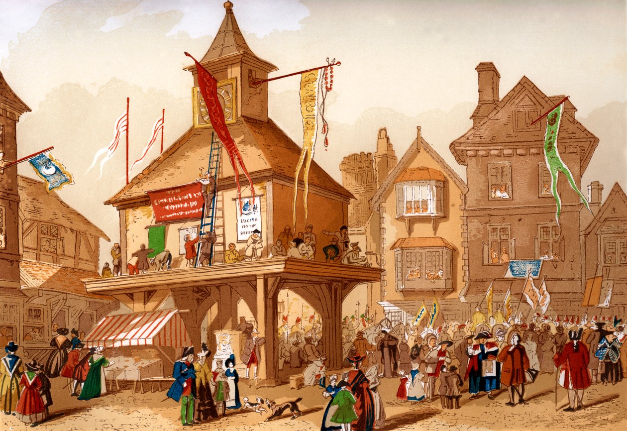 The Shakespeare Jubilee at Stratford-upon-Avon, c1850 by Unbekannt