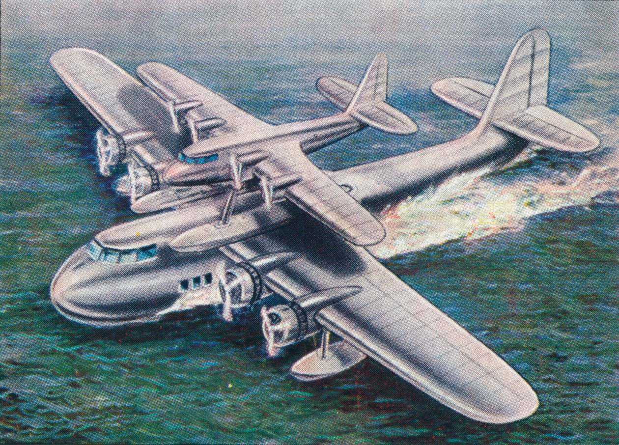 The Short Mayo Composite aircraft, 1938 by Unbekannt