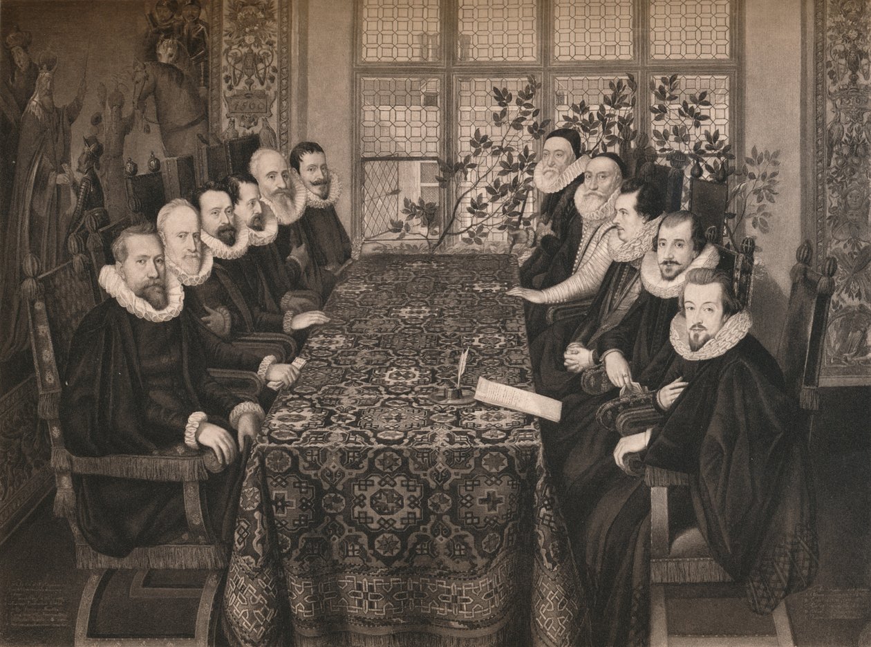 The Somerset House Conference by Unbekannt