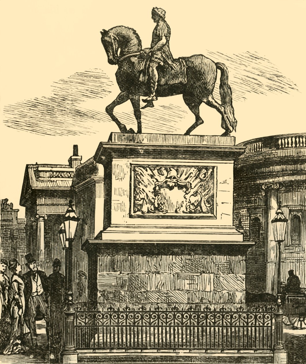 The Statue of William III, 1898 by Unbekannt
