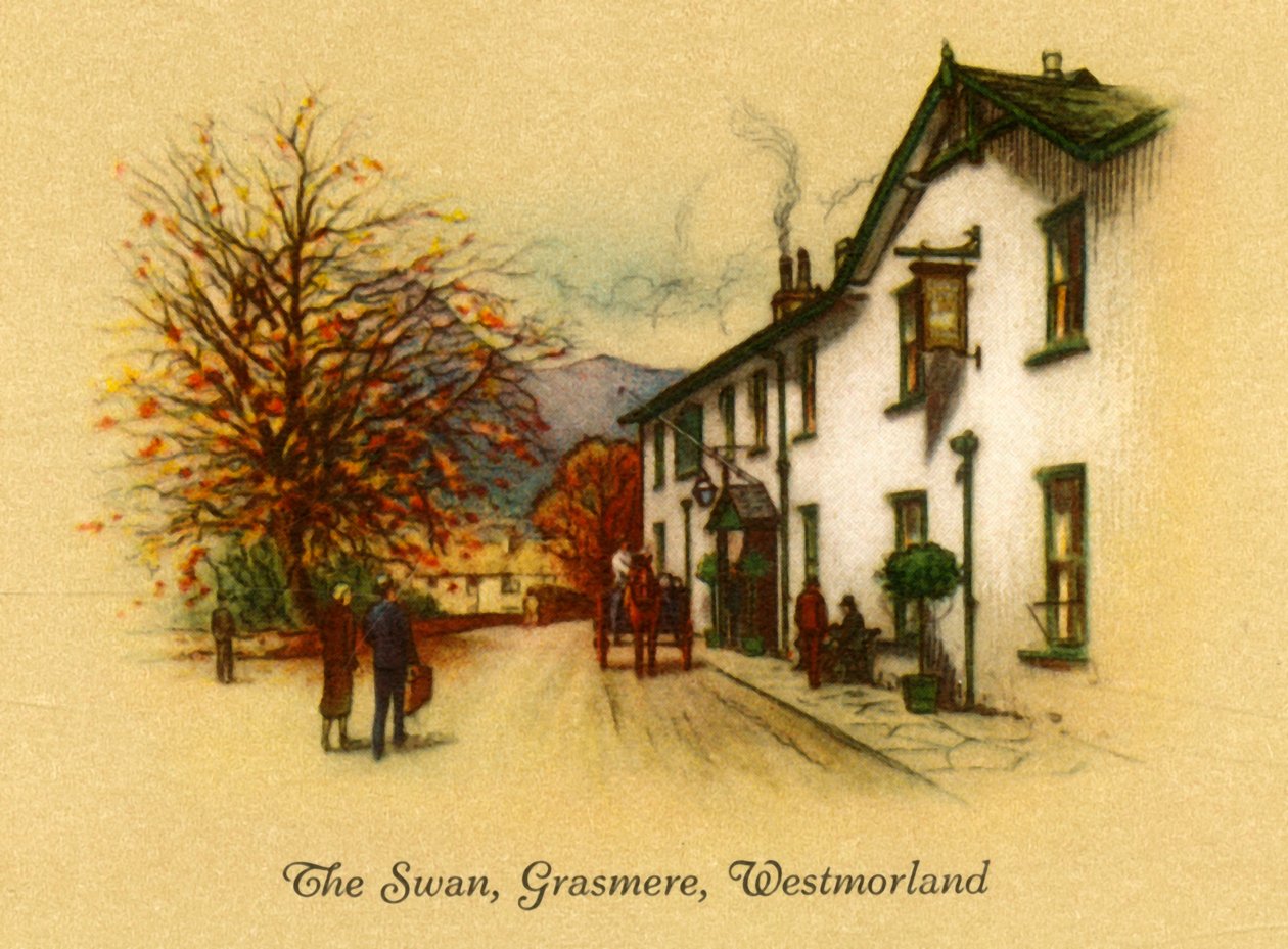 The Swan, Grasmere, Westmorland by Unbekannt