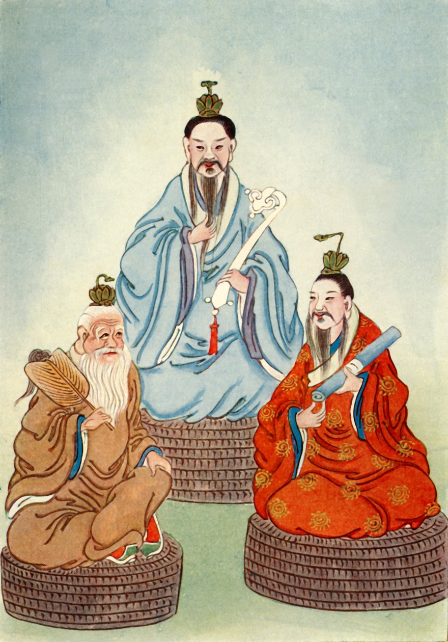 The Taoist Triad by Unbekannt