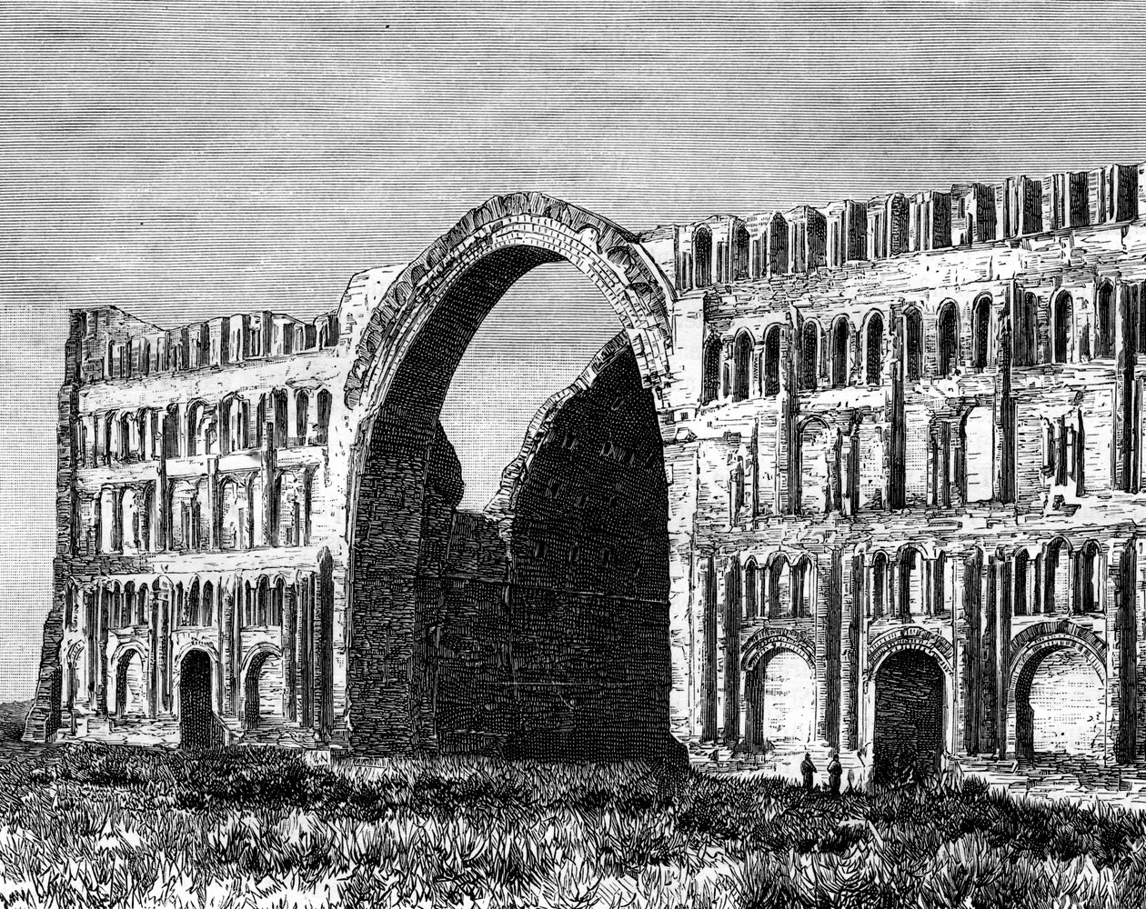 The Taq-i Kisra, Ctesiphon, Iraq, 19th century by Unbekannt