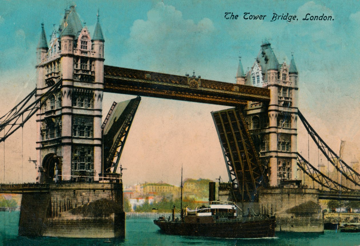 The Tower Bridge, 1915 by Unbekannt