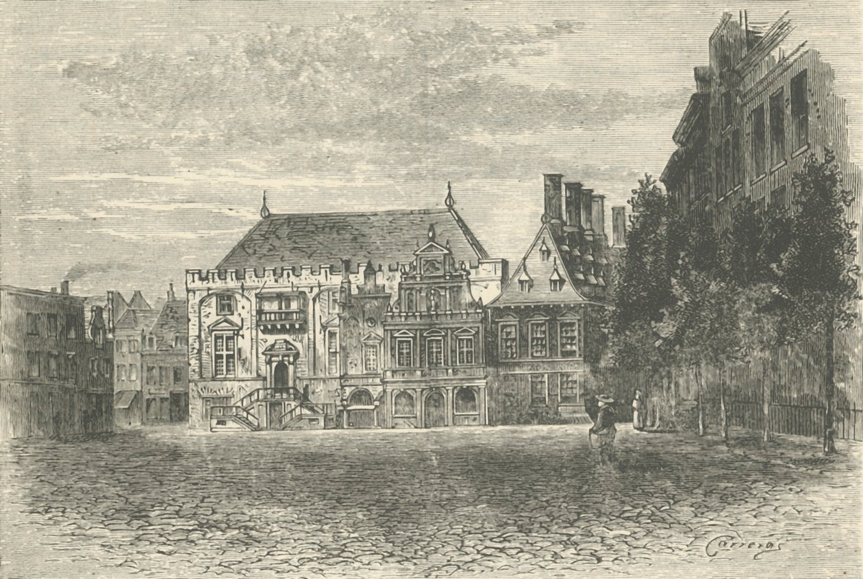 The Town Hall, Haarlem by Unbekannt