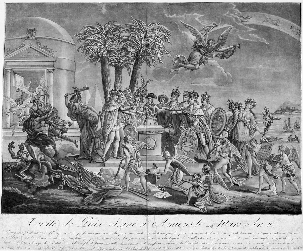 The Treaty of Amiens, March 25, 1802 by Unbekannt