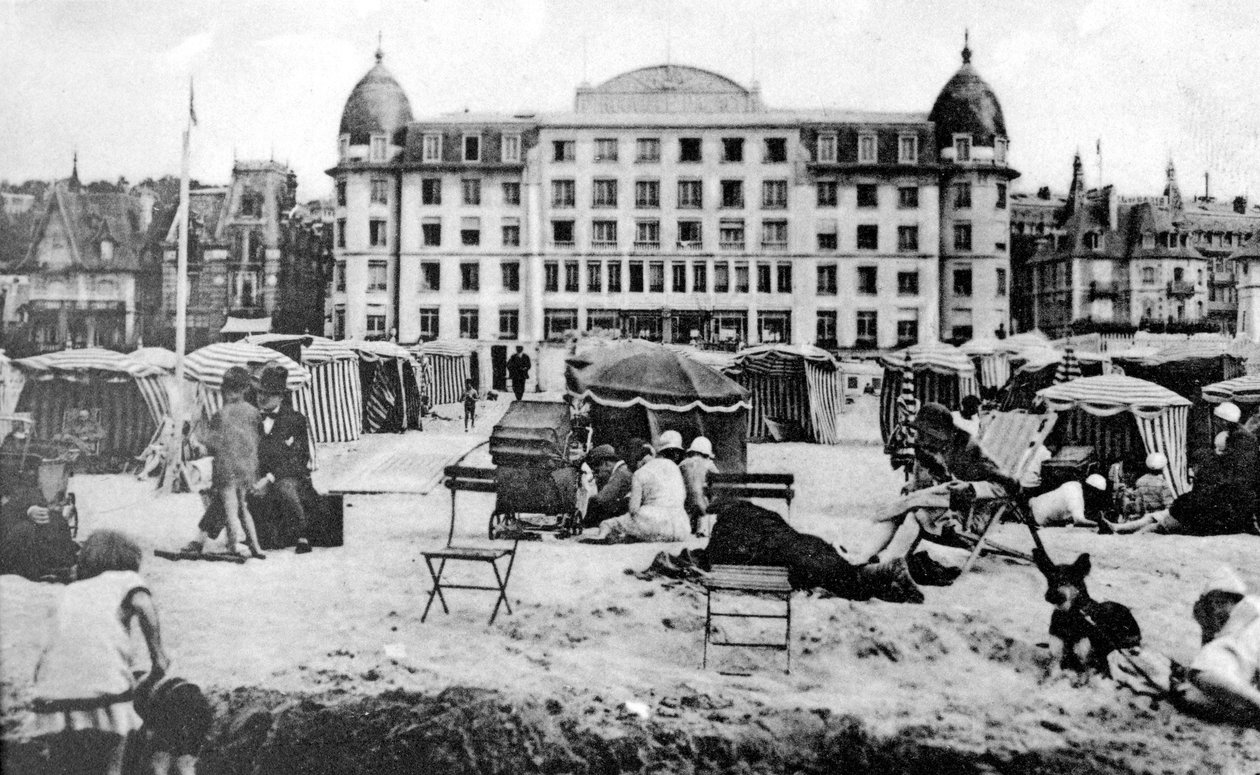 The Trouville Palace, Trouville, France by Unbekannt