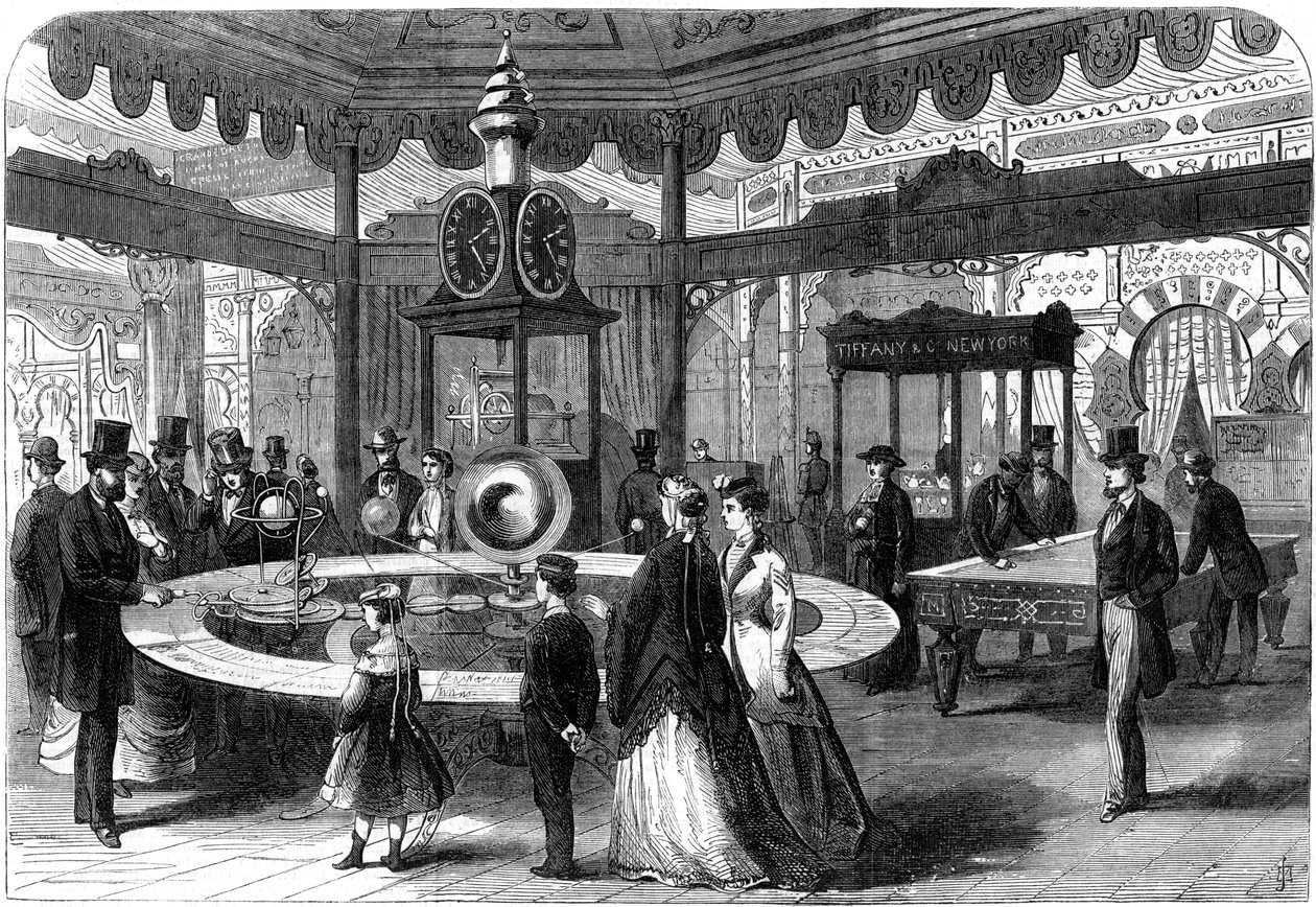The United States Section of the Paris International Exhibition, 1867 by Unbekannt