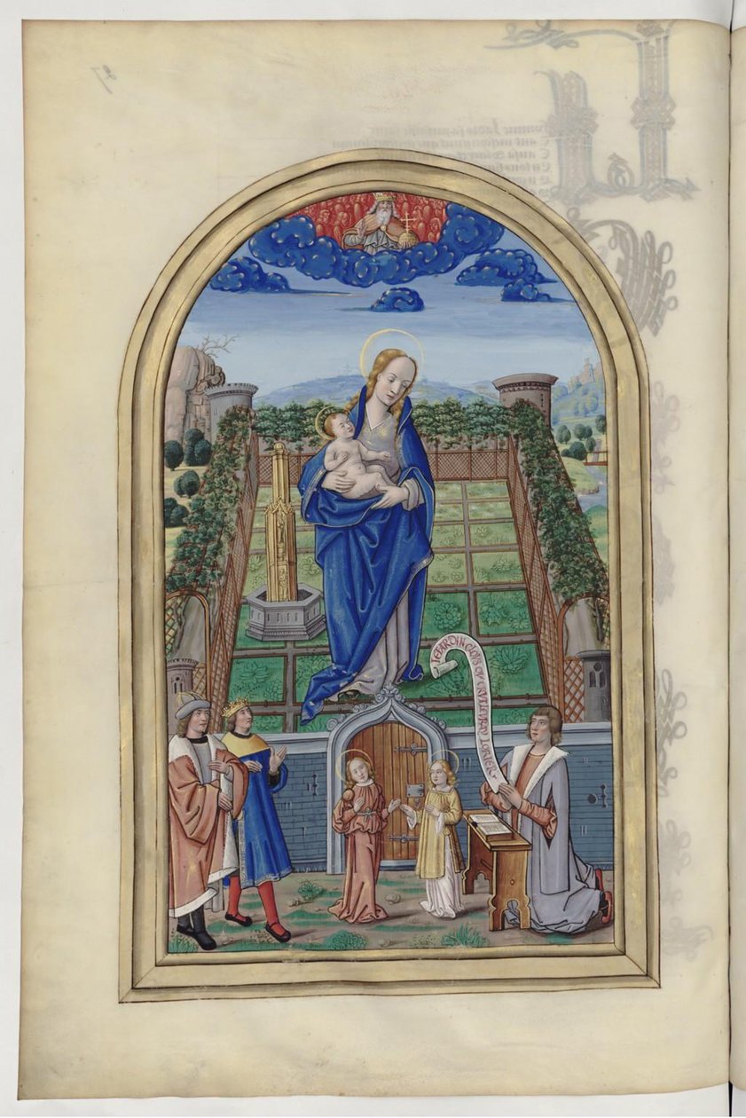 The Virgin Mary. From: Chants Royaux en l