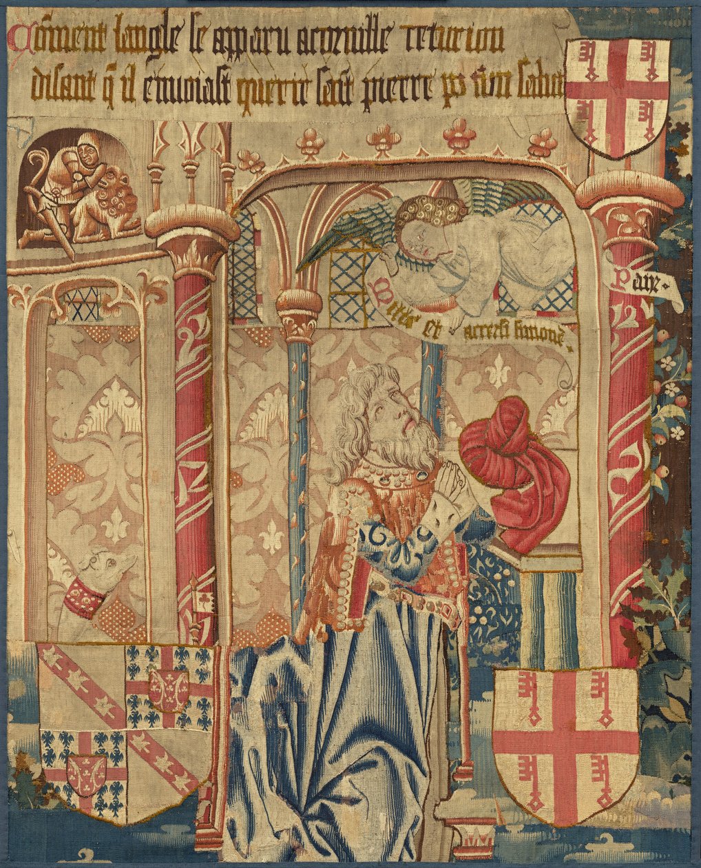 The Vision of the Centurion Cornelius, c. 1460 by Unbekannt
