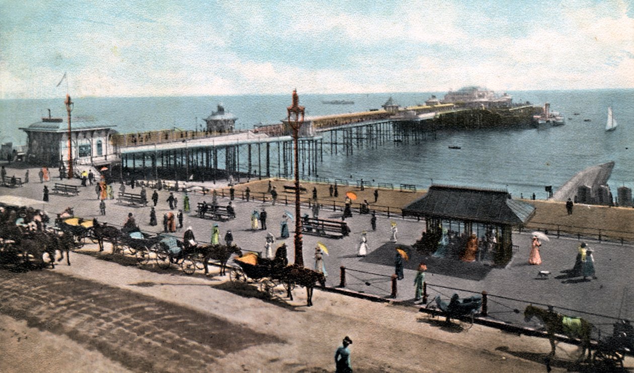 The West Pier, Brighton, c1900s-c1920s by Unbekannt