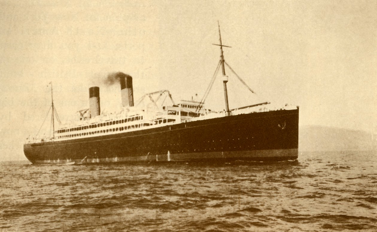The White Star Liner Doric 16,484 Tons by Unbekannt