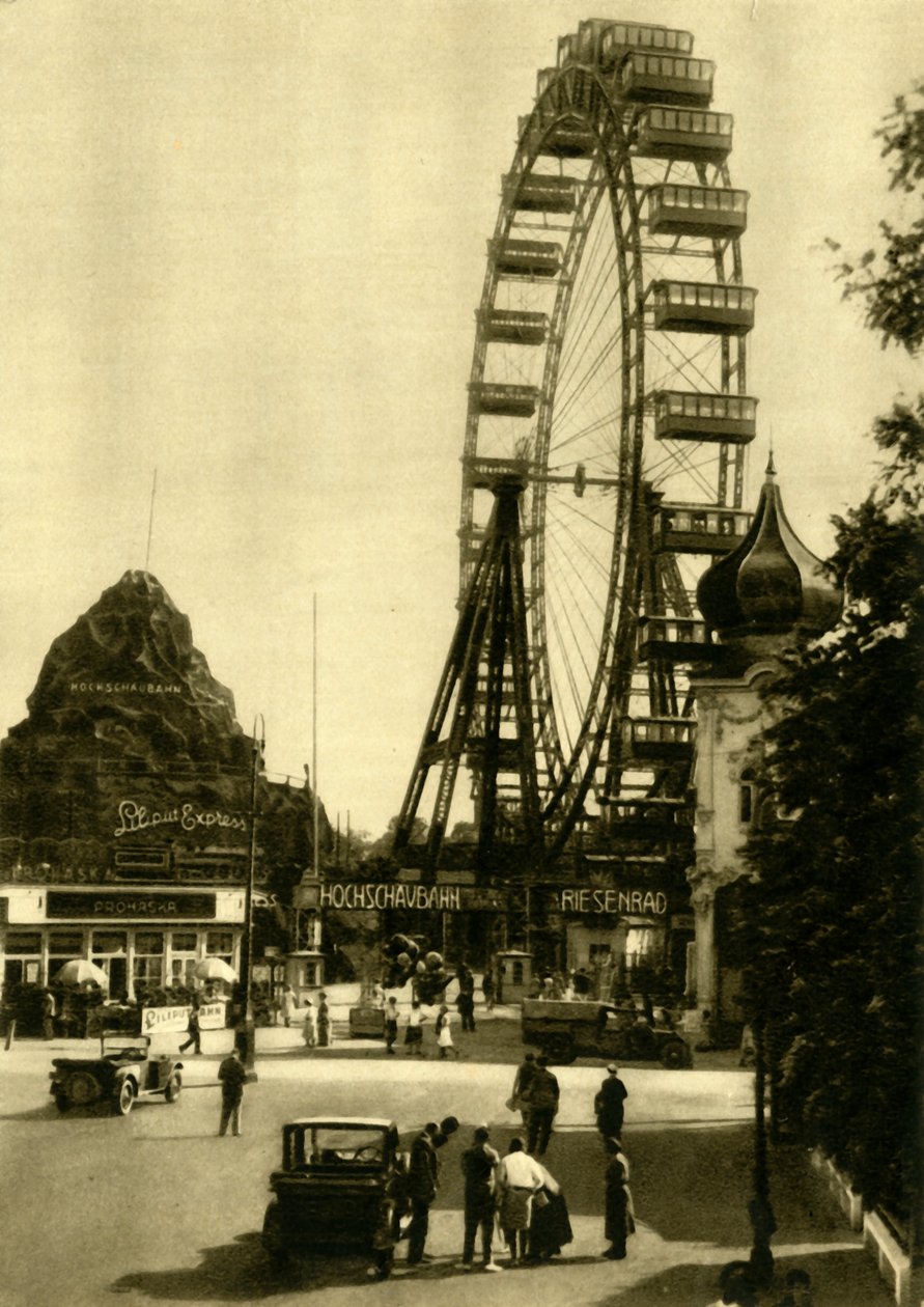 The Wiener Riesenrad, Vienna, Austria, c1935 by Unbekannt