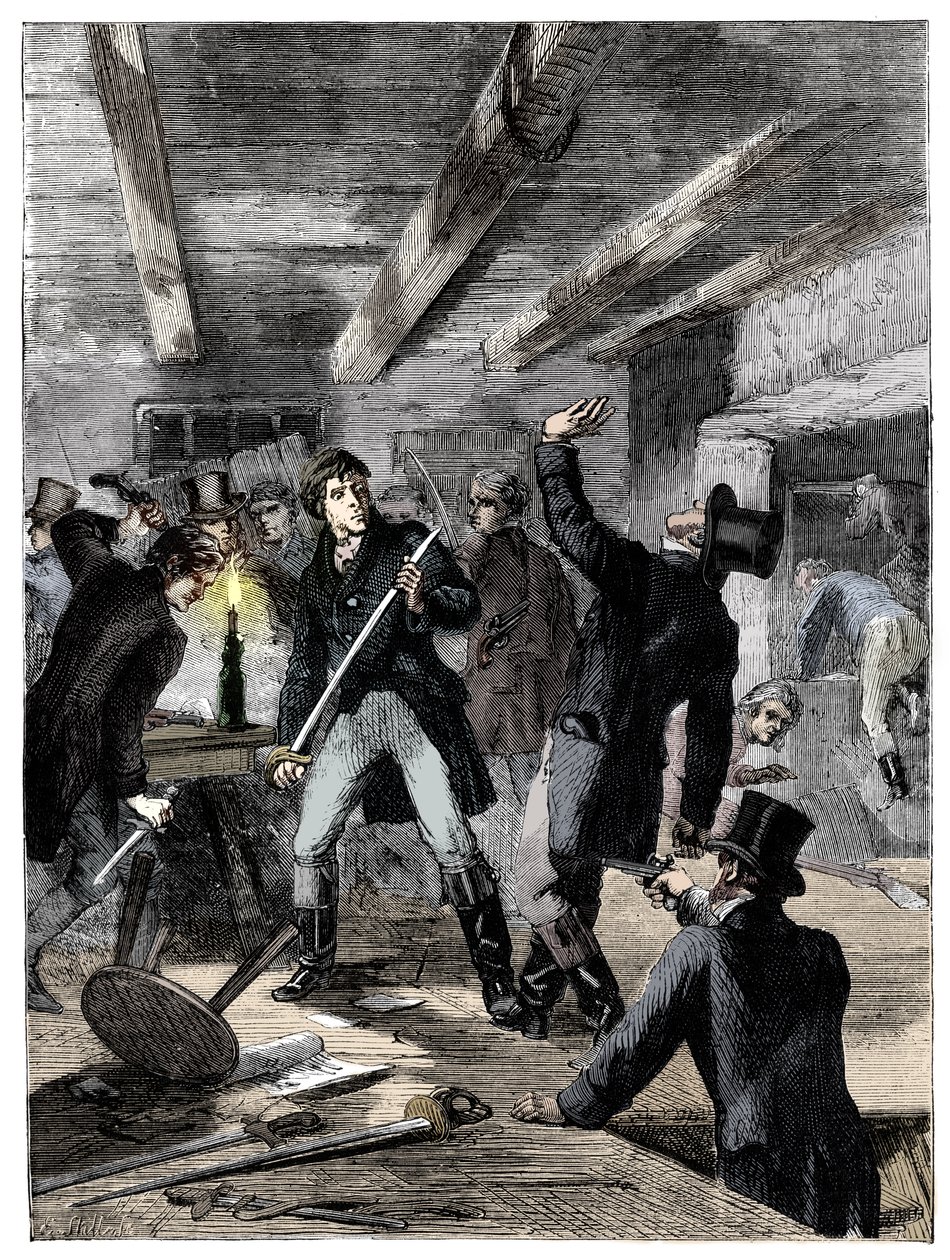 The Arrest of the Cato Street Conspirators, 1820 by Unbekannt