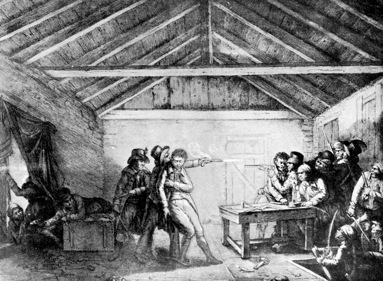 The Arrest of the Cato Street Conspirators, February 23, 1820 by Unbekannt