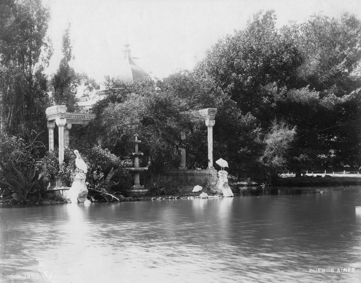 The botanical garden at Palermo Park, Buenos Aires, Argentina, 1927 by Unbekannt