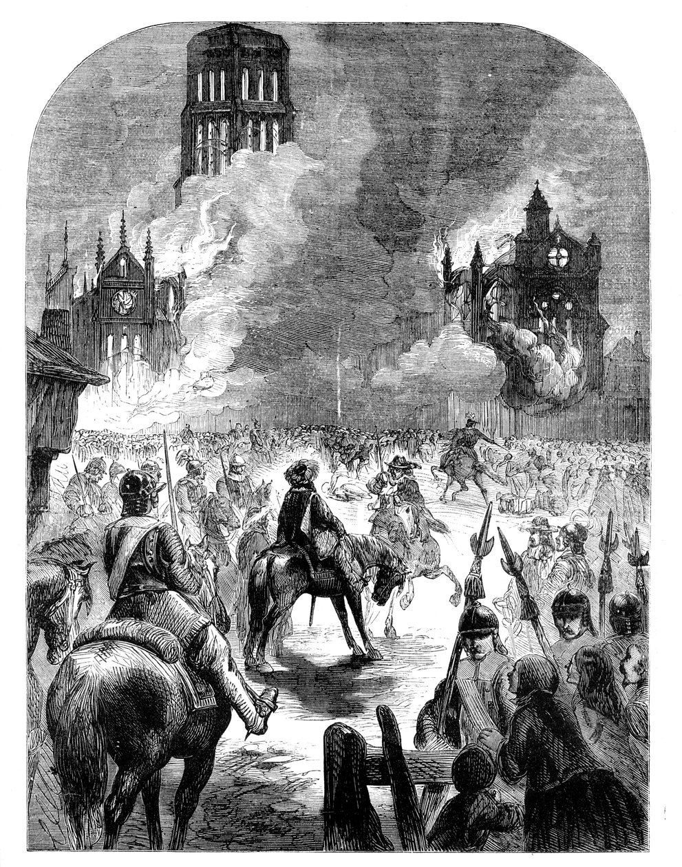 The Burning of St Paul