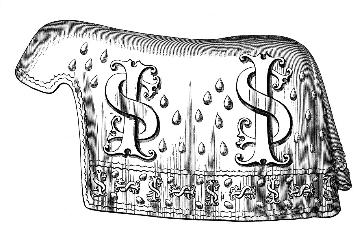 The Caparison of the Horse of Queen Isabella of Spain, 15th Century, 1870 by Unbekannt
