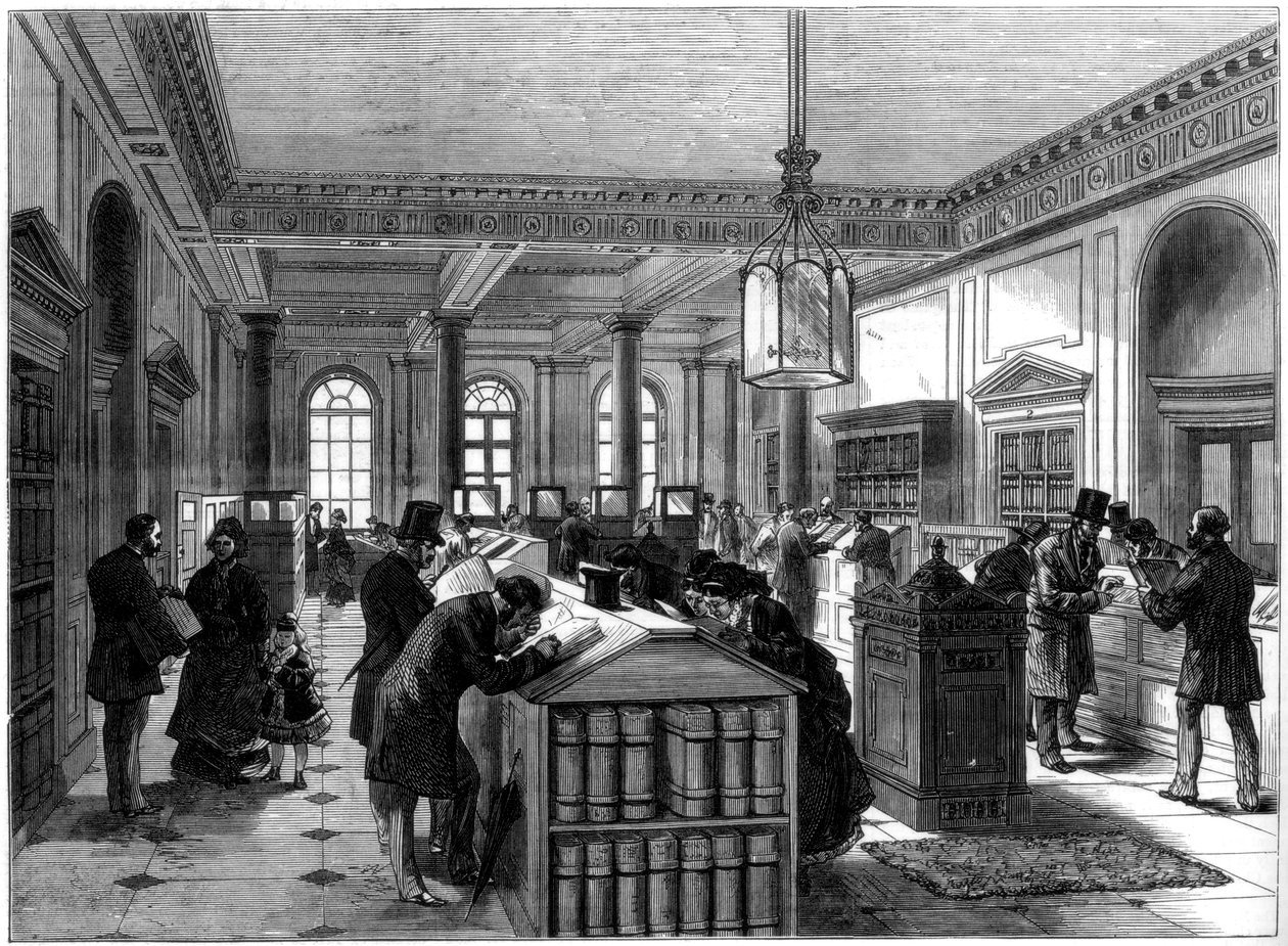 The New Registry of Wills Office, Somerset House, London by Unbekannt