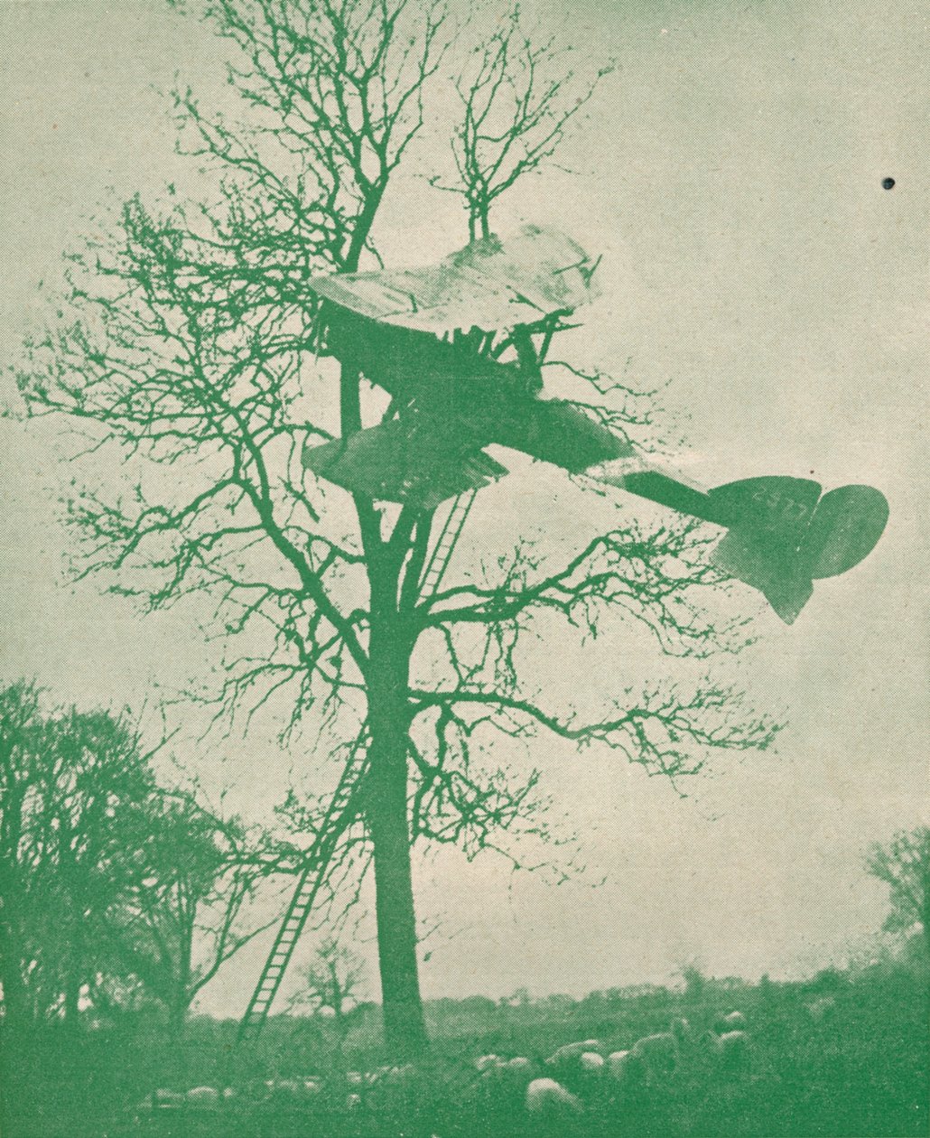 The Risks of Night Flying, c1918 by Unbekannt