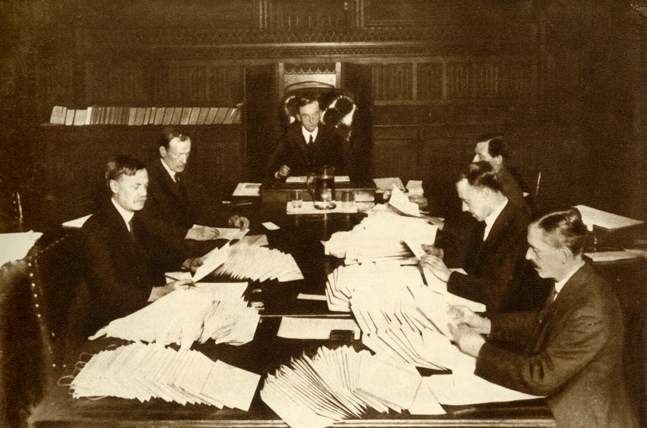 The scene in the Lord Chancellor