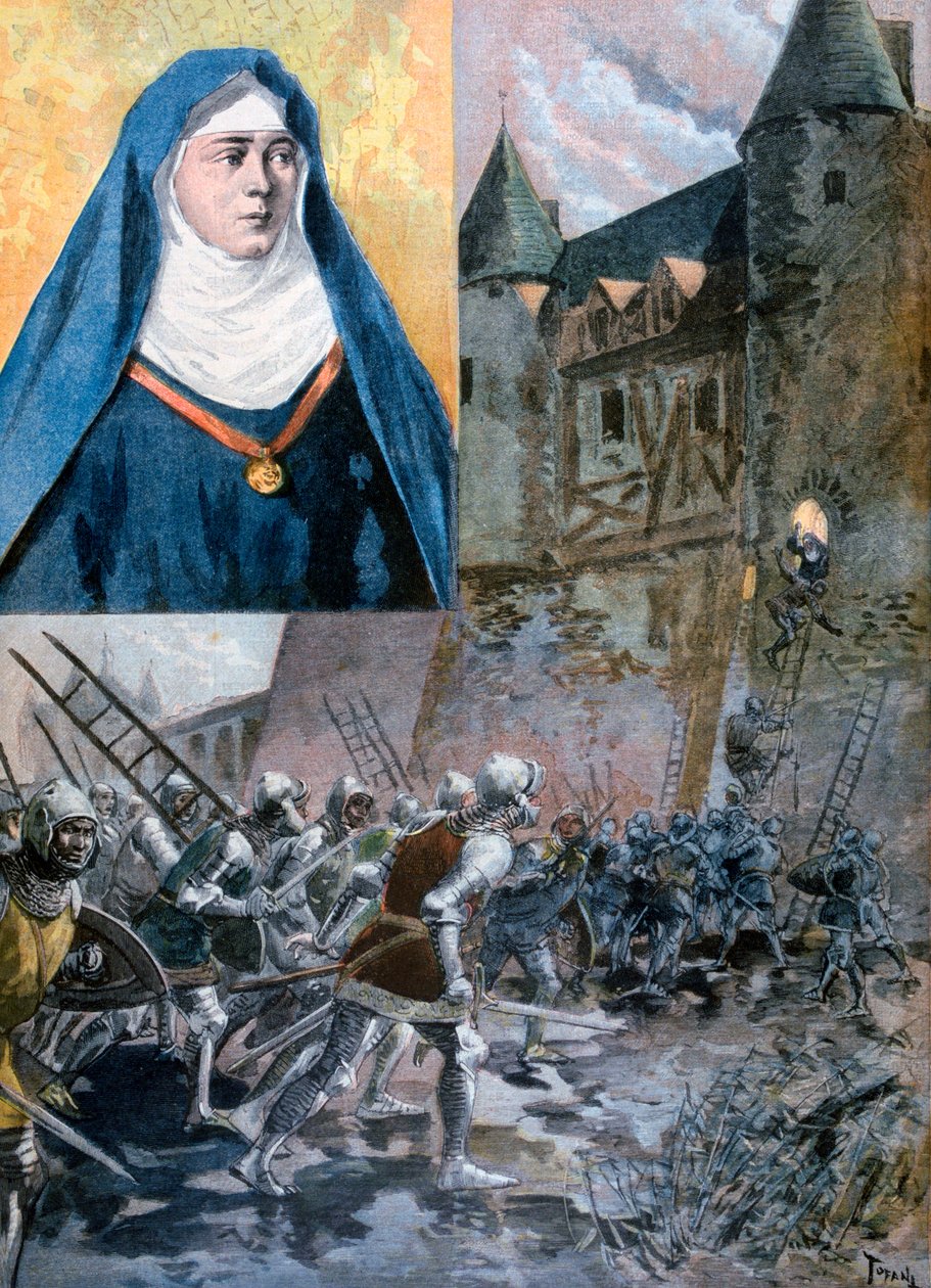 The Sister of Bertrand du Guesclin by Unbekannt