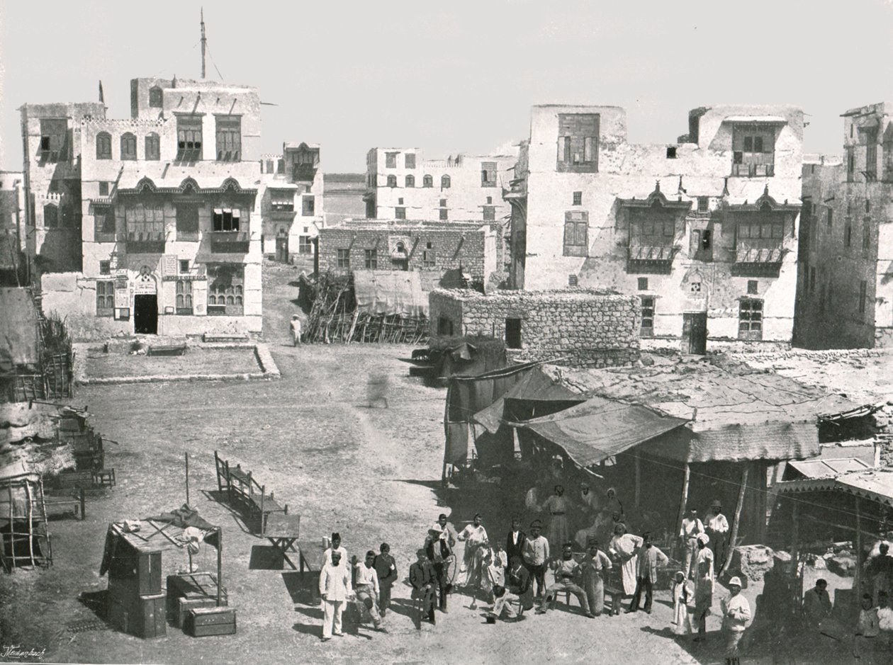 The Street of the Post Office, Suakin, Sudan by Unbekannt