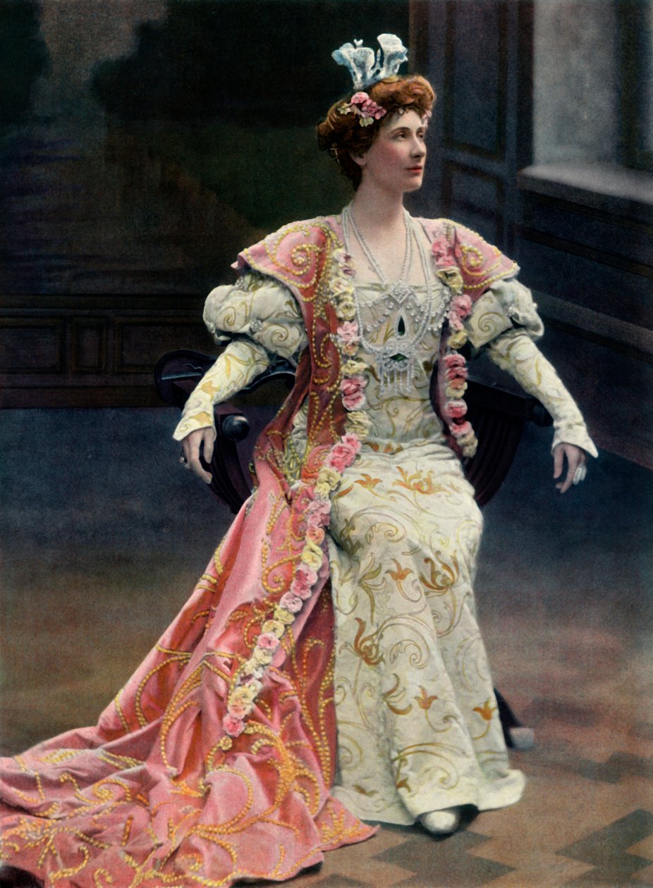 Theatre National De Opera-Comique - La Reine Fiammette. Mlle. Garden, role d