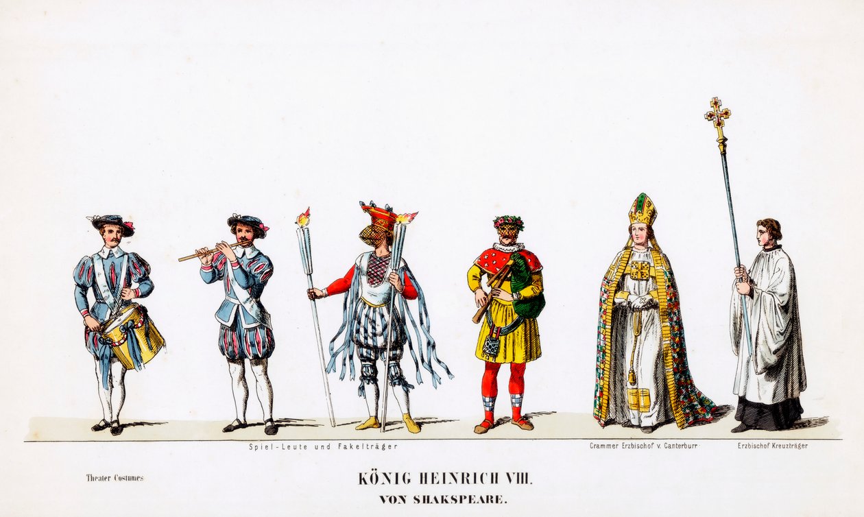 Theatre Costume Designs for Shakespeare