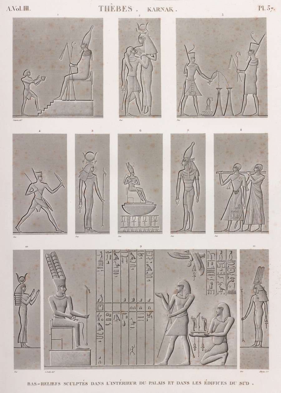 Thebes, Karnak by Unbekannt