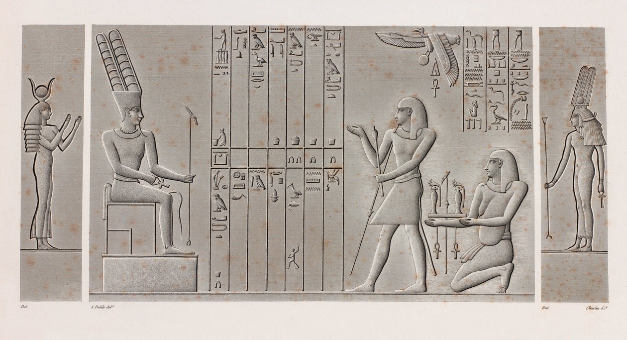 Thebes, Karnak (close up) by Unbekannt
