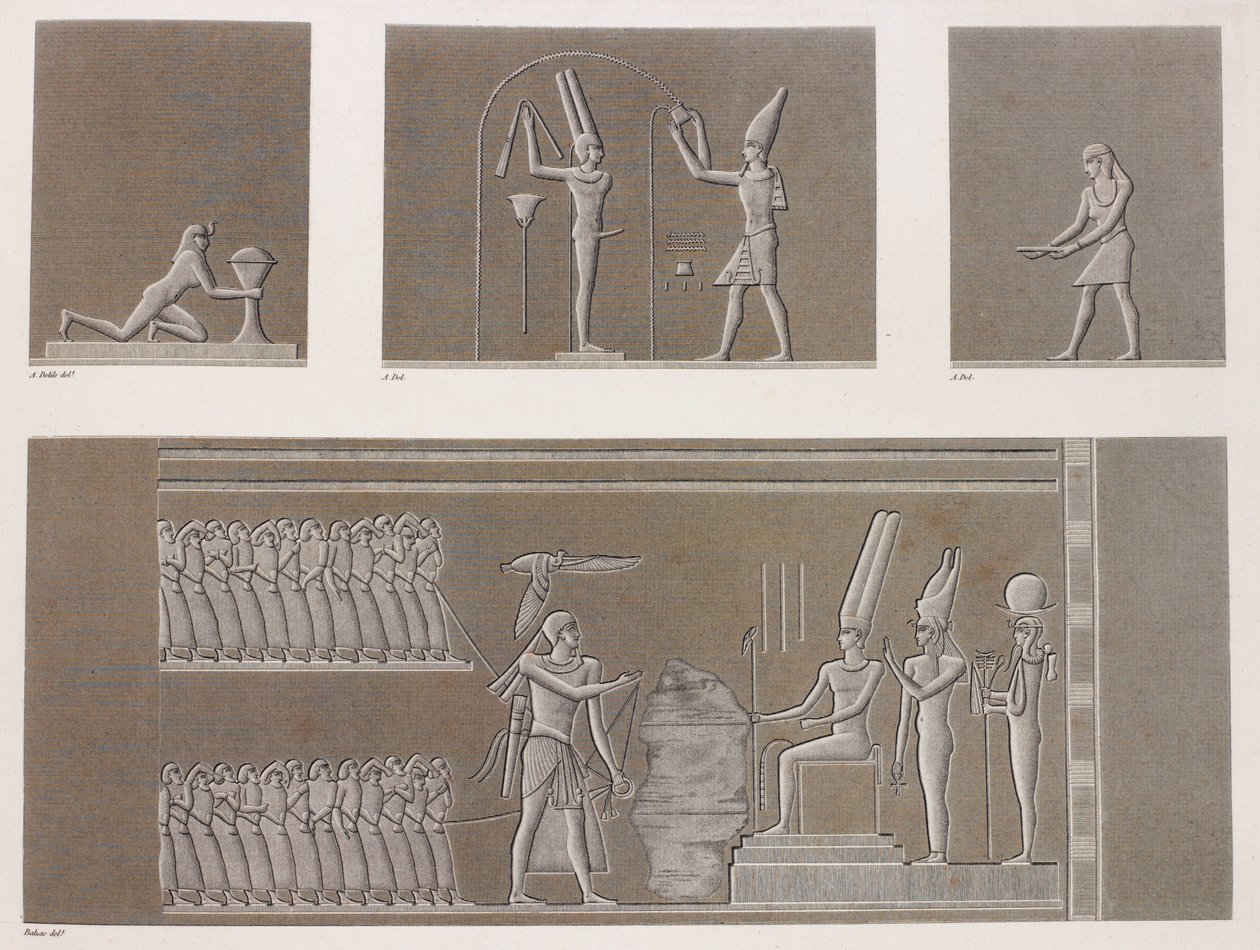 Thebes: Karnak, close up by Unbekannt
