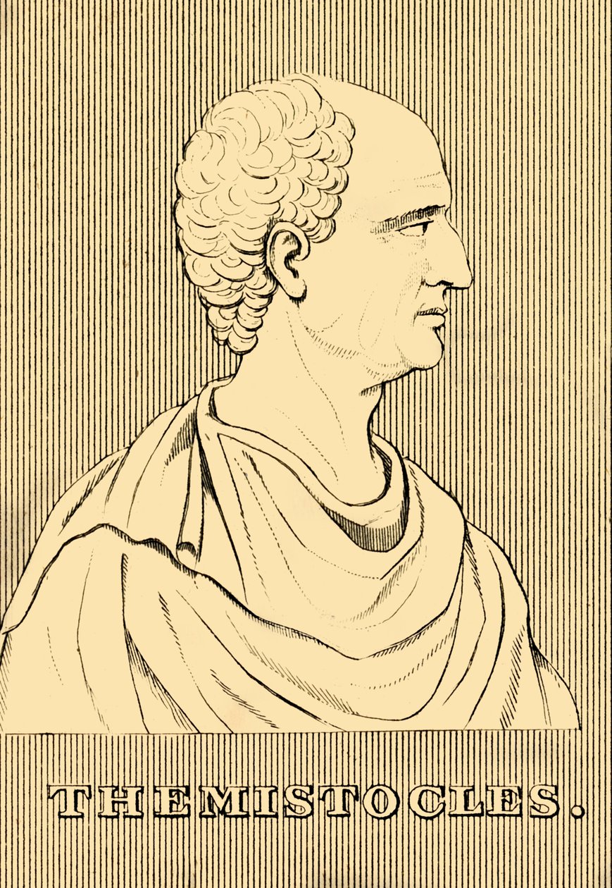 Themistocles, c. 524-459 BC, 1830 by Unbekannt