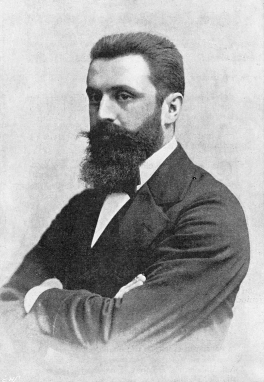 Theodor Herzl, Zionist leader by Unbekannt