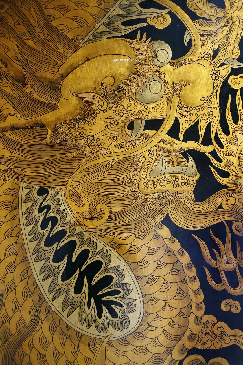 Thian Hock Keng Temple Door, Singapore by Unbekannt