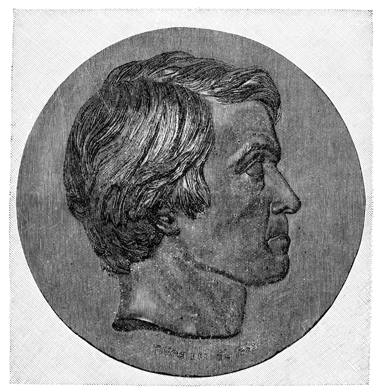 Thomas Carlyle, Scottish essayist, satirist, and historian, 19th century by Unbekannt