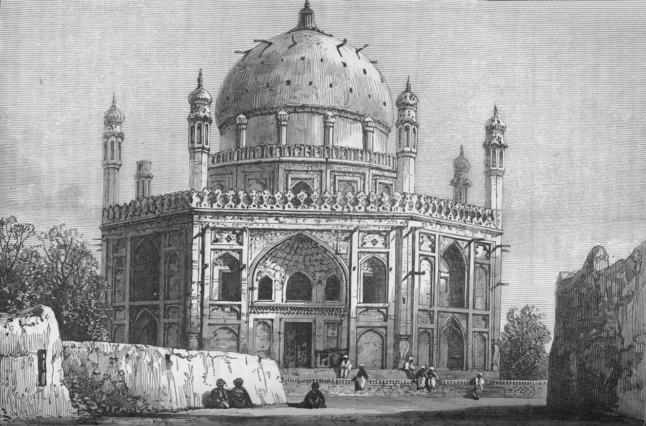 Tomb of Ahmed Shah, Adjoining the Citadel, Candahar, c1880 by Unbekannt