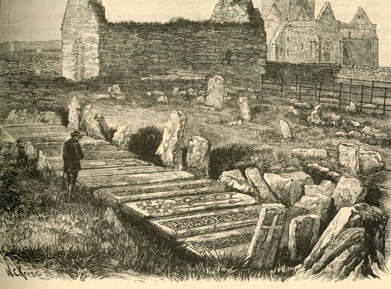 Tombs of the Kings, St. Orans Chapel, and Iona Cathedral by Unbekannt