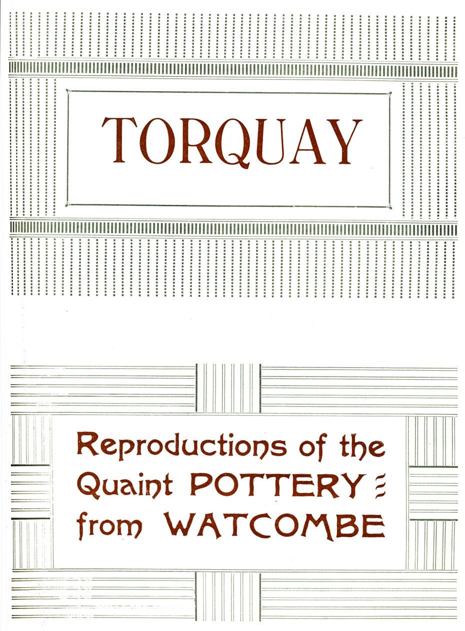 Torquay - Reproductions of the Quaint Pottery from Watcombe by Unbekannt