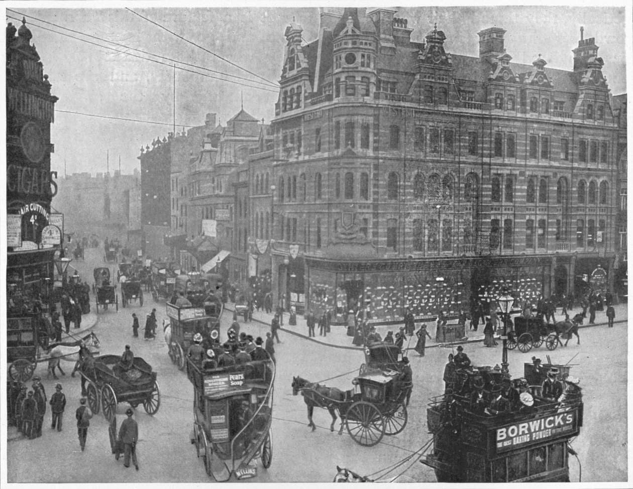 Tottenham Court Road Corner, London, c1903 by Unbekannt