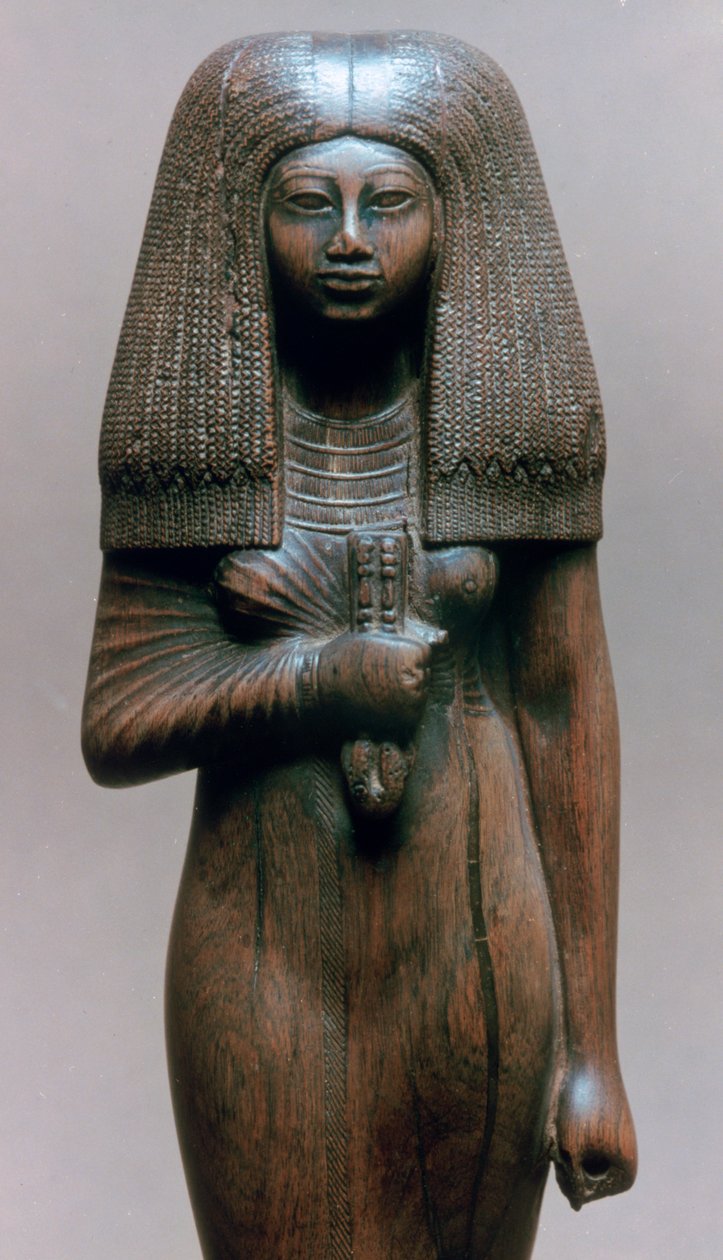Toui, Priestess of Min, New Kingdom, Egyptian, 18th Dynasty by Unbekannt