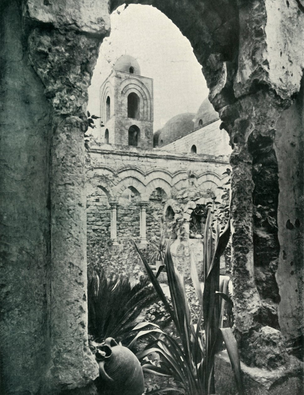 Tower of St Giovanni degli Eremiti, Palermo, 1906 by Unbekannt