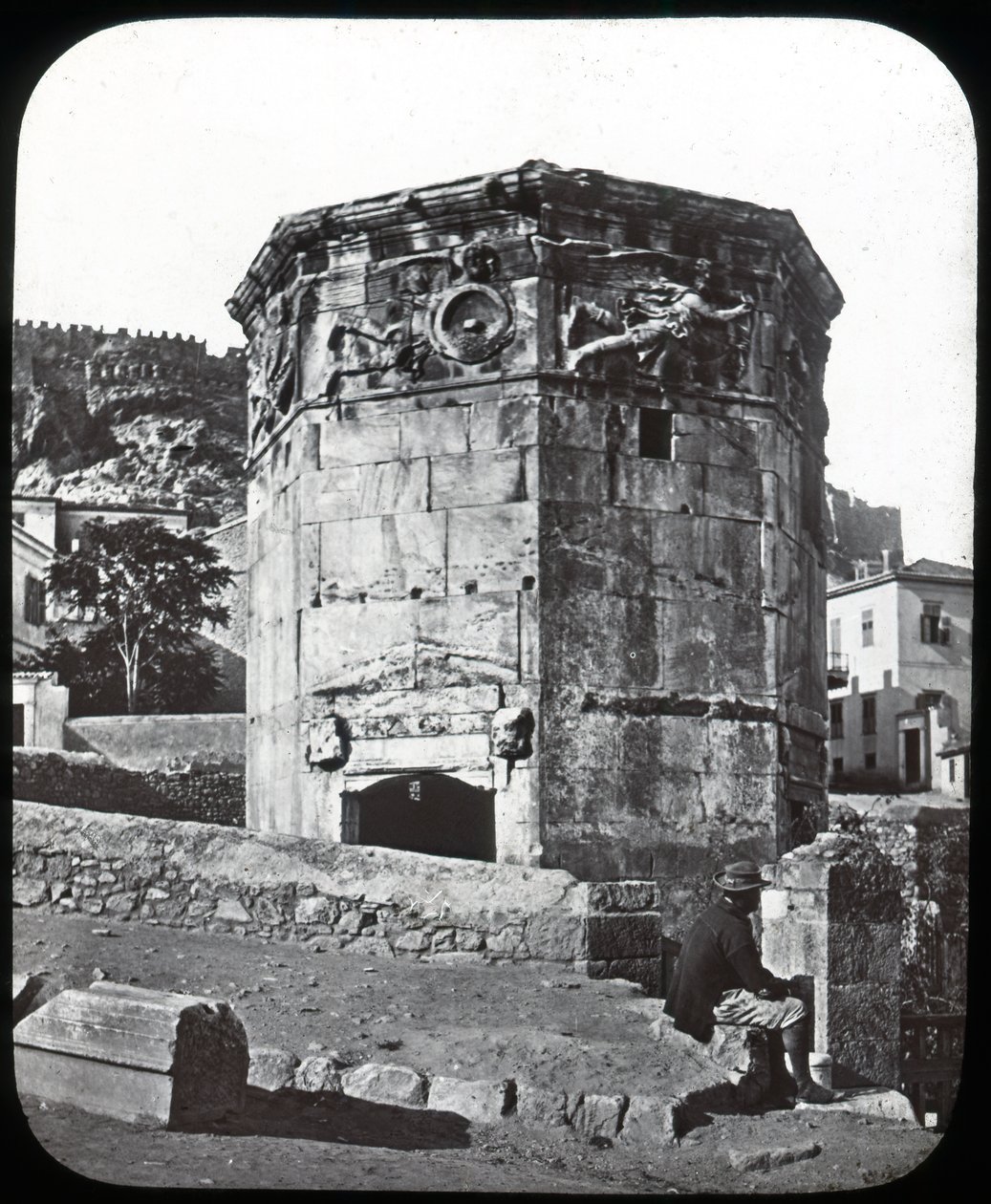 Tower of the Winds, Athens, Greece by Unbekannt