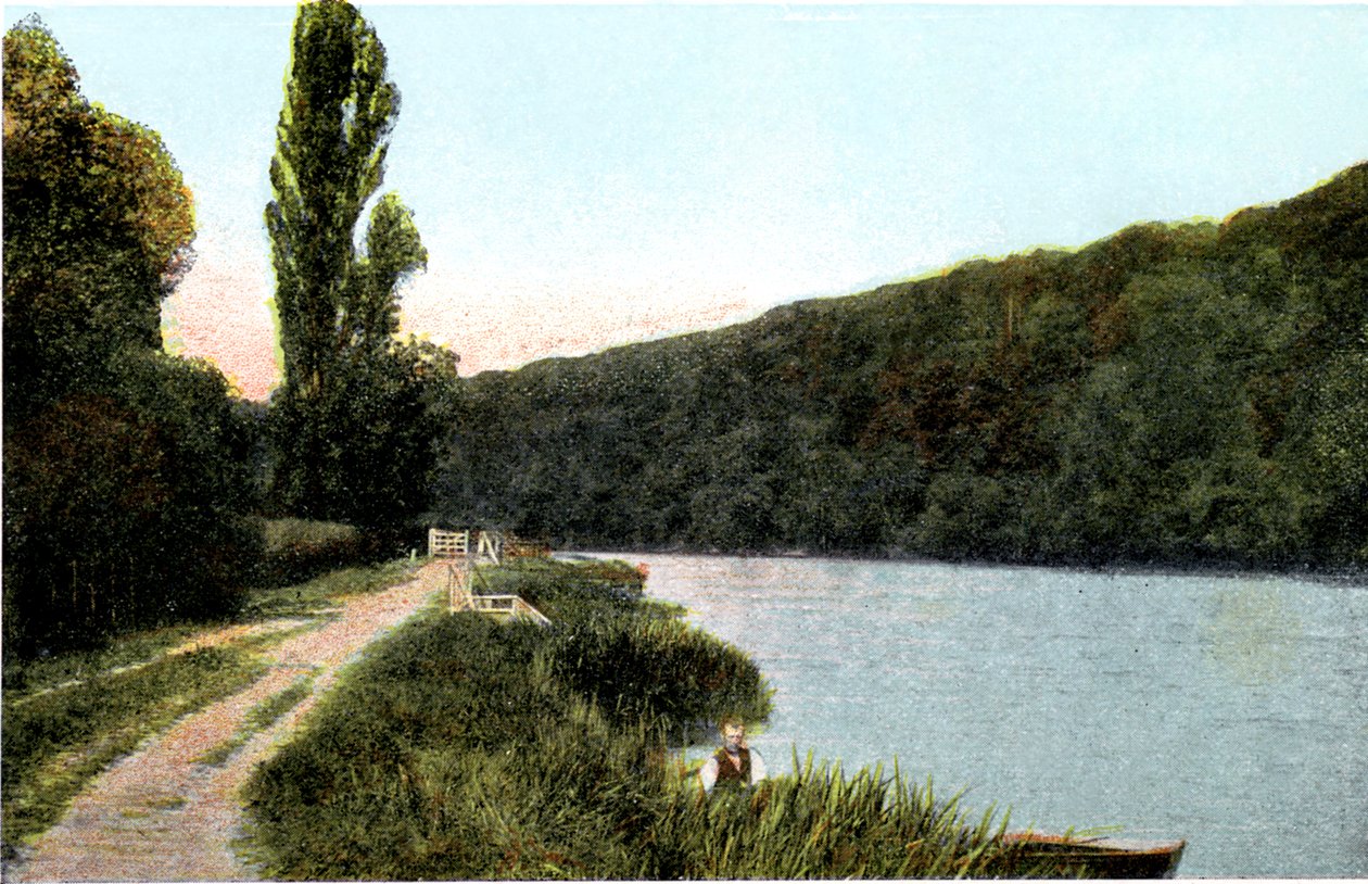 Towing path alongside the Thames, Maidenhead, Berkshire by Unbekannt