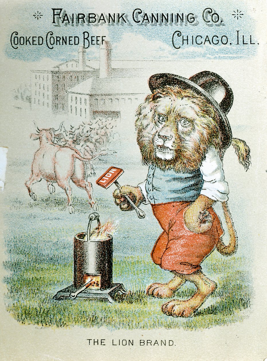 Trade Card for the Fairbank Canning Company, Chicago, Illinois, c. 1890 by Unbekannt