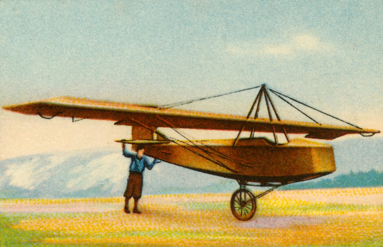 Training glider at the Grunau Gliding School, Germany, 1932 by Unbekannt