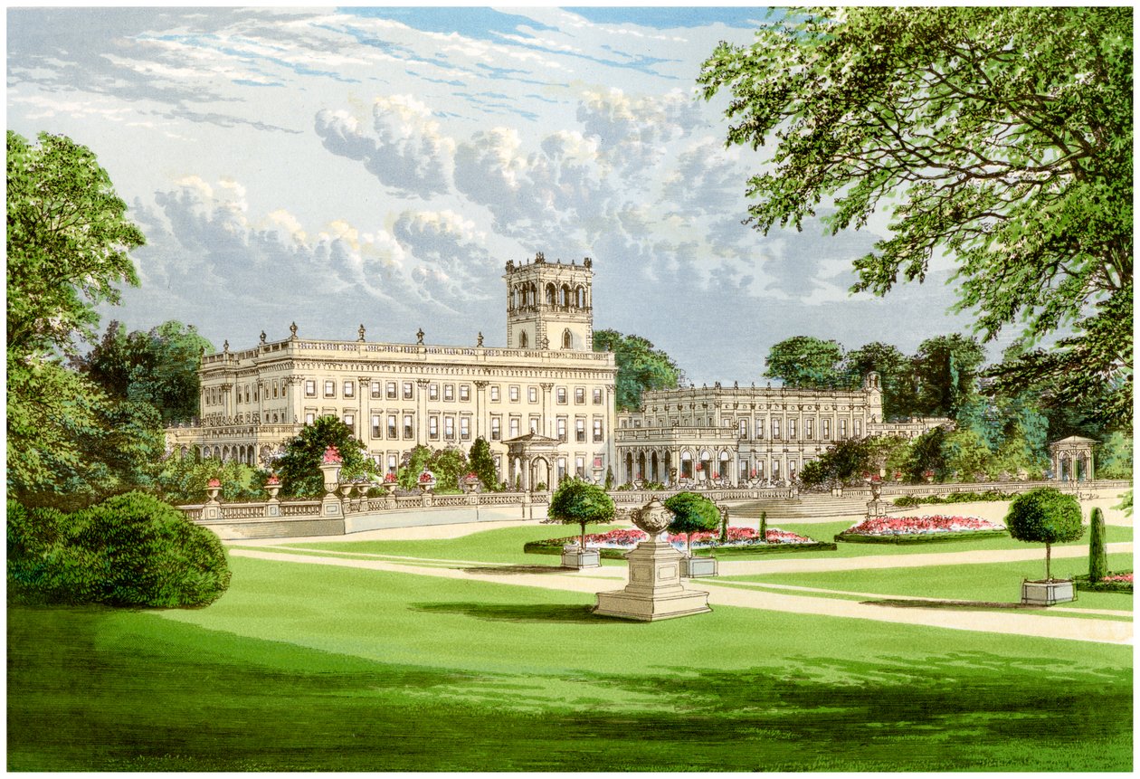 Trentham Hall, Staffordshire, Home of the Duke of Sutherland by Unbekannt
