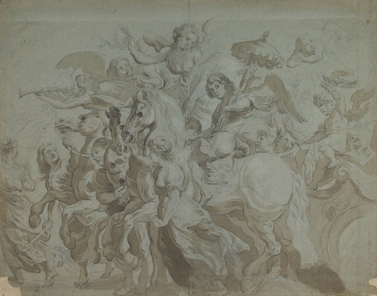 Triumph of the Eucharist, mid-17th century by Unbekannt