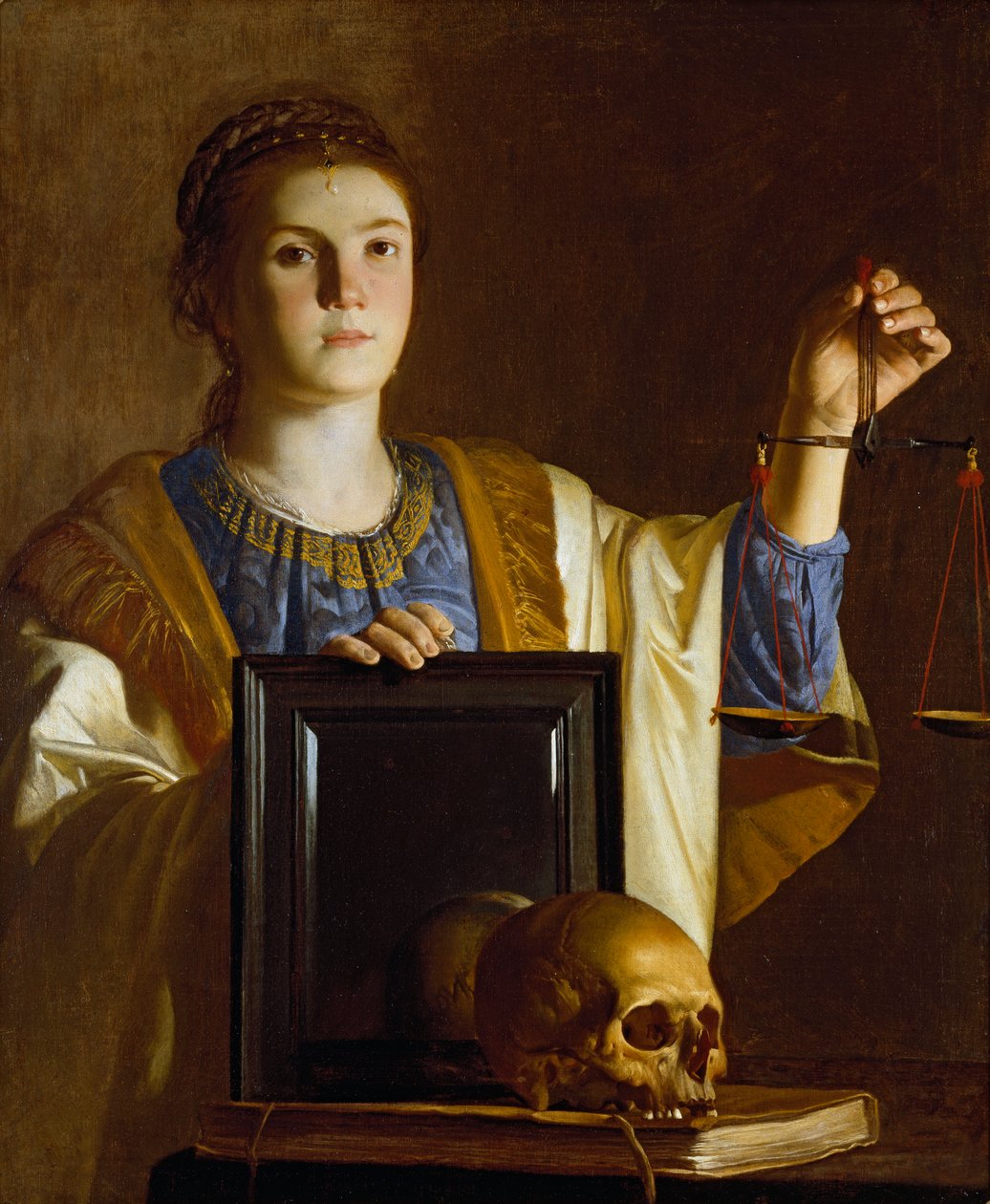 Truth presenting a Mirror to the Vanities of the World, c1620-1630 by Unbekannt